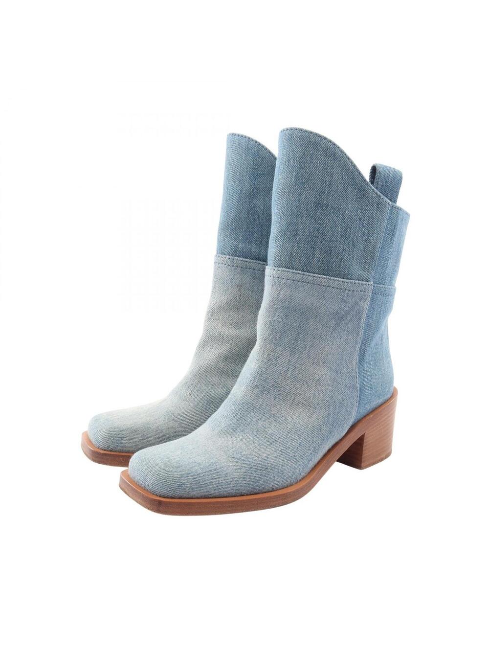 Chanel Coco Mark Short Boots Shoes #37 #327766C68B
